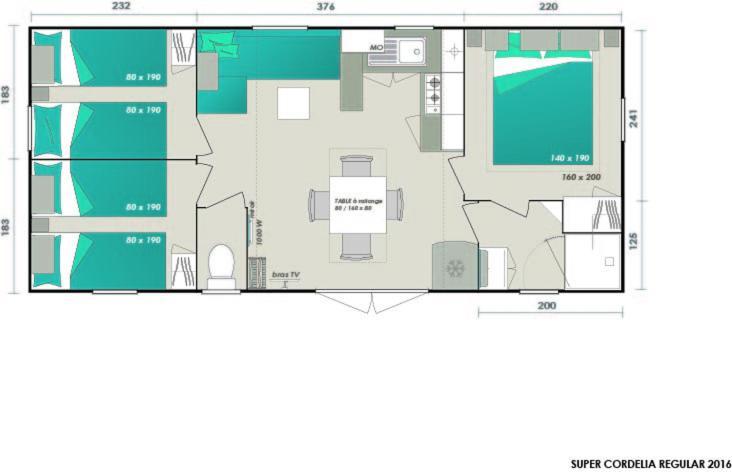 Camping Le Robinson Hotel Colleville-sur-Mer Bagian luar foto